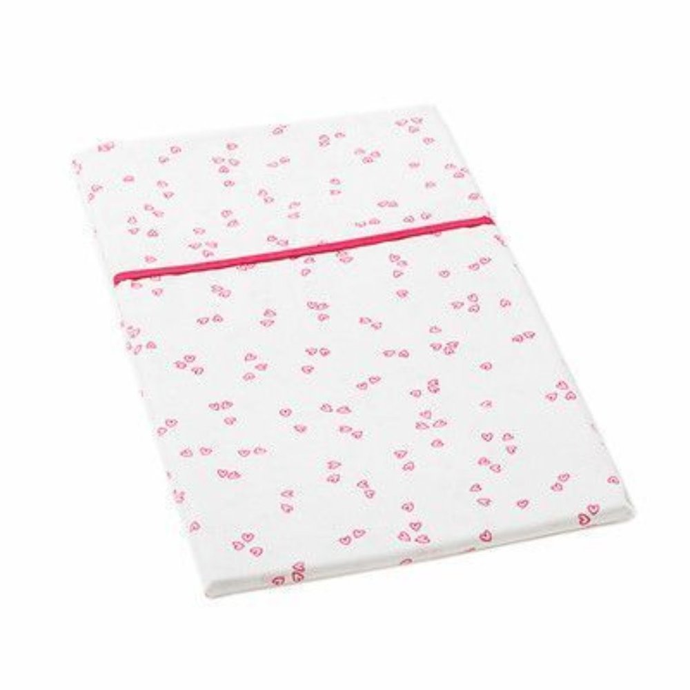 Auggie Home Pink Heart Standard Pillow Case